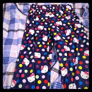 Hello kitty pajama pants